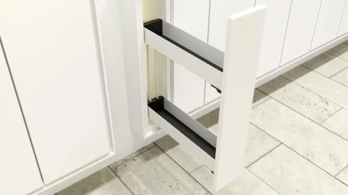 Kesseböhmer K-Line No. 15 vasalat szett, 3d-x, 112 mm, fenéklapra szerelhető, Antracit