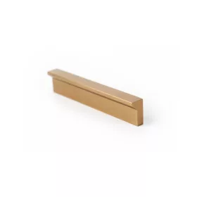   VIEFE angle 64mm fogantyú, Csiszolt sötét sárgaréz L29, 100mm
