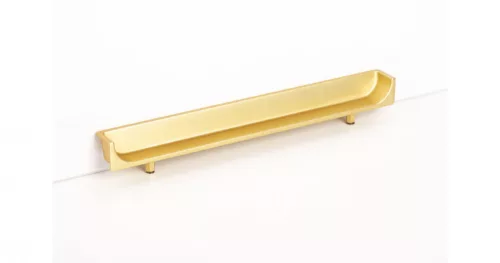 VIEFE hide 128mm fogantyú, Csiszolt arany Z28, 180mm