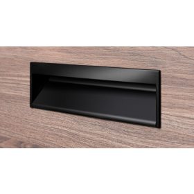 VIEFE wave 160mm fogantyú, Matt fekete ZM2, 173mm