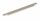VIEFE linear 19 élre ültethető fogantyú, Szálcsiszolt L24, 597 (19 mm vastagságú bútorlaphoz)mm
