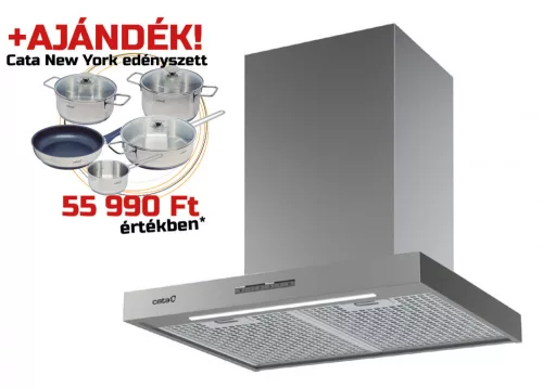 CATA páraelszívó sygma 7010 x + cata new york edényszett
