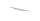 VIEFE brikk 192-360mm fogantyú, Szálcsiszolt L24, 490mm