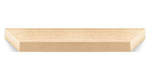 VIEFE barcco 160mm fogantyú, Csiszolt nyers fa W00, 200mm