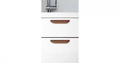 VIEFE barcco 160mm fogantyú, Csiszolt nyers fa W00, 200mm