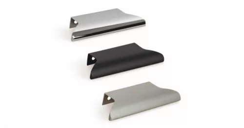 VIEFE ritta 64mm fogantyú, Szálcsiszolt L24, 130mm
