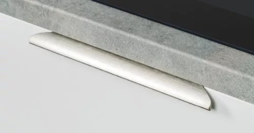 VIEFE ritta 64mm fogantyú, Szálcsiszolt L24, 130mm