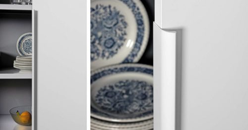 VIEFE ona 1056mm fogantyú, Csiszolt fekete L30, 1100mm