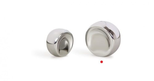 VIEFE ball gomb fogantyú, Polírozott króm Z01, 29,5 * 18,3 (kerület)mm