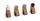 VIEFE flexa gomb fogantyú, Bézs bőr + polírozott króm P2601, 70 * 22 (kerület)mm