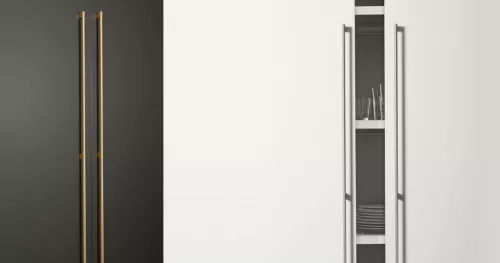 VIEFE graf2 589-1178mm fogantyú, Sötét sárgaréz L291, 1200mm
