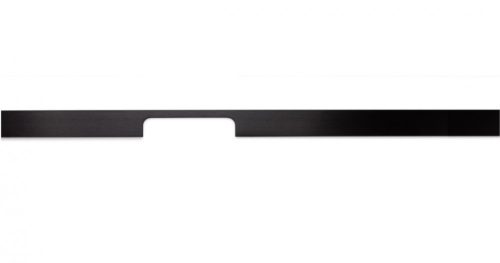 VIEFE peak 1760mm fogantyú, Csiszolt fekete L30, 1800 (szimmetrikus markolat elhelyezés)mm
