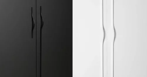 VIEFE brave 192-480mm fogantyú, Matt fekete FM2, 600 (szimmetrikus markolat elhelyezés)mm