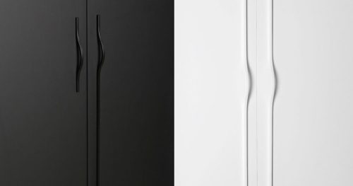 VIEFE brave 192-992mm fogantyú, Matt fekete FM2, 1040 (aszimmetrikus markolat elhelyezés)mm