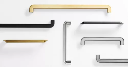 VIEFE nice 320mm fogantyú, Csiszolt arany Z28, 344,6mm