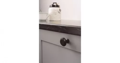 VIEFE land gomb fogantyú, Antik sárgaréz Z614, 40 (átmérő)mm