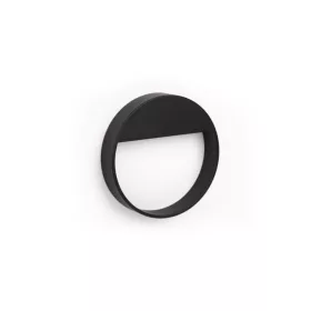 VIEFE bau 64mm fogantyú, Matt fekete ZM2, 90 (átmérő)mm