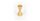 VIEFE diabolo gomb fogantyú, Sötét sárgaréz L291, 13,5mm
