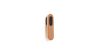 VIEFE oblong gomb fogantyú, Bézs bőr + matt fekete P26M2, 70mm