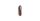 VIEFE oblong gomb fogantyú, Barna bőr + fényes szürke P3631, 70mm