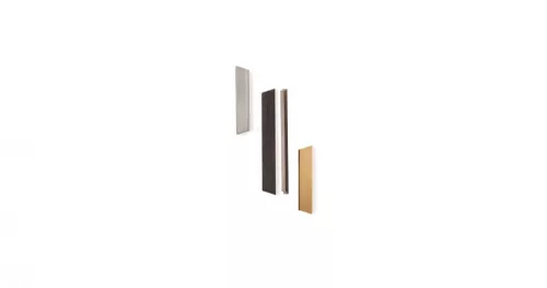 VIEFE rail 1120mm fogantyú, Szálcsiszolt L24, 1150 (aszimmetrikus markolat elhelyezés)mm