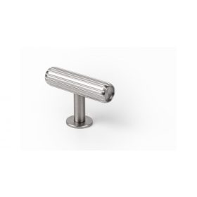 VIEFE rille gomb fogantyú, Szálcsiszolt L24, 56mm