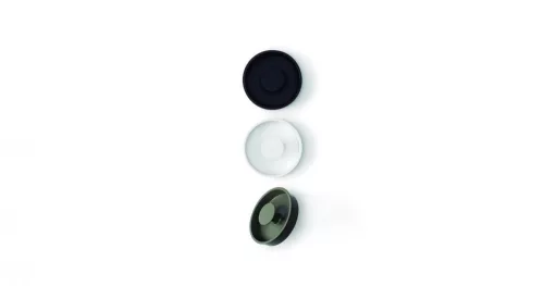 VIEFE dipo 70mm fogantyú, Matt fehér ZM1, 74 (átmérő)mm