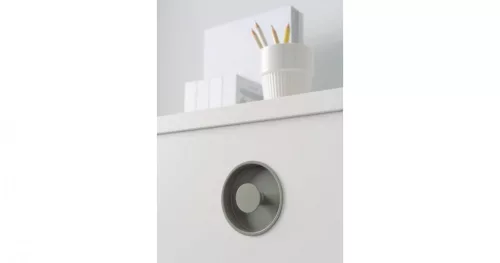 VIEFE dipo 70mm fogantyú, Matt fehér ZM1, 74 (átmérő)mm