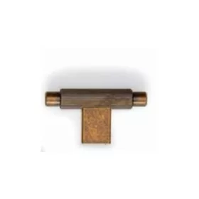 VIEFE arpa gomb fogantyú, Rusztikus sárgaréz L623, 70mm