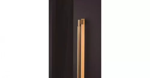 VIEFE arpa plate 192mm fogantyú, Sötét sárgaréz L291, 230mm