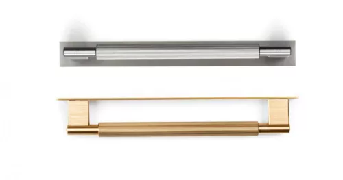 VIEFE arpa plate 192mm fogantyú, Csiszolt fekete L30, 230mm