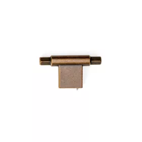 VIEFE prisma gomb fogantyú, Rusztikus sárgaréz Z623, 78mm