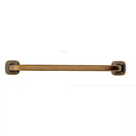   VIEFE quart mini 128mm fogantyú, Rusztikus sárgaréz Z623, 146mm