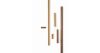 VIEFE flapp wood 32mm fogantyú, Csiszolt nyers fa W00