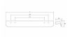 VIEFE flapp wood 32mm fogantyú, Csiszolt nyers fa W00