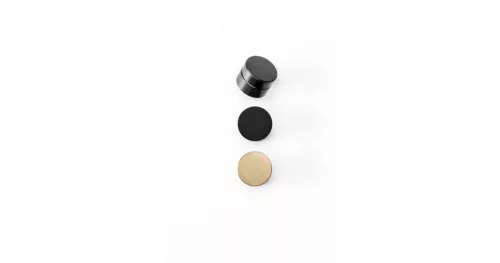 VIEFE point gomb fogantyú, Fekete titán L33, 40mm
