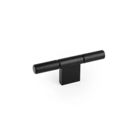 VIEFE point t gomb fogantyú, Csiszolt fekete L30, 110mm