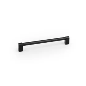 VIEFE linkk 160mm fogantyú, Csiszolt fekete L30, 175mm