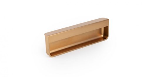 VIEFE moule bemarható fogantyú, Csiszolt sárgaréz Z618, 154mm