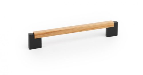 VIEFE duo mini 160mm fogantyú, Csiszolt láva szürke - Tölgy   NM2716, 194,6mm
