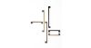 VIEFE duo mini 160mm fogantyú, Csiszolt láva szürke - Tölgy   NM2716, 194,6mm