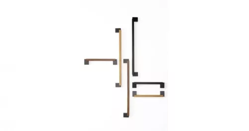 VIEFE duo mini 160mm fogantyú, Csiszolt láva szürke - Tölgy   NM2716, 194,6mm