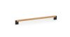 VIEFE duo mini 320mm fogantyú, 354,6mm, Csiszolt fekete - Fekete   NM2M2