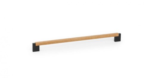 VIEFE duo mini 320mm fogantyú, 354,6mm, Csiszolt fekete - Fekete   NM2M2