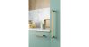 VIEFE duo mini 320mm fogantyú, 354,6mm, Csiszolt fekete - Fekete   NM2M2