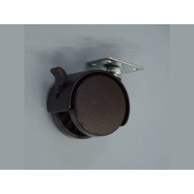   FOREST BELTÉRI BÚTORGÖRGŐ 9613, 50 mm, 40 kg, fekete, fékezős talpas