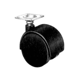   FOREST BELTÉRI BÚTORGÖRGŐ 9615 , 40 mm, 30 kg, fekete, talpas