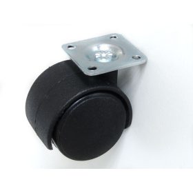   FOREST BELTÉRI BÚTORGÖRGŐ 06101 , 50 mm, 30 kg, fekete, talpas