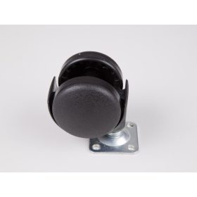   FOREST BELTÉRI BÚTORGÖRGŐ 311/P.050, 50 mm, 50 kg, fekete, talpas