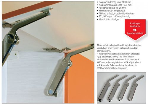 FOREST HAFELE FELNYÍLÓ VASALAT, MAXI A